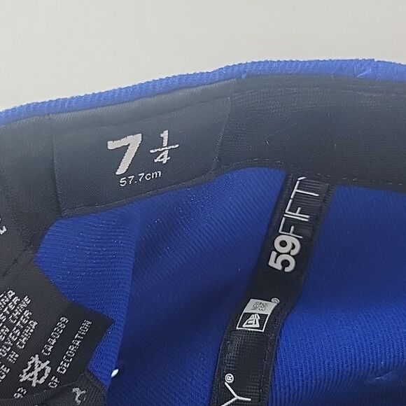 New York Giants Calming Blue New Era 59Fifty Fitted - Picture 8 of 8